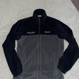 Columbia jacket. black and gray, size small